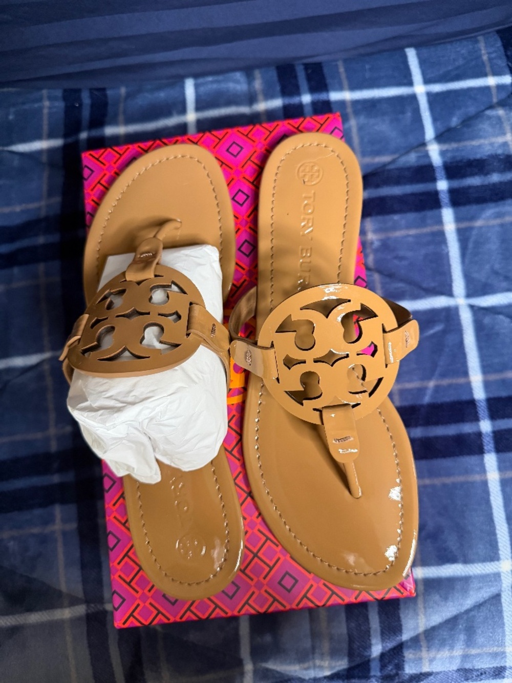 NWT! Miller Patent Leather Sandal